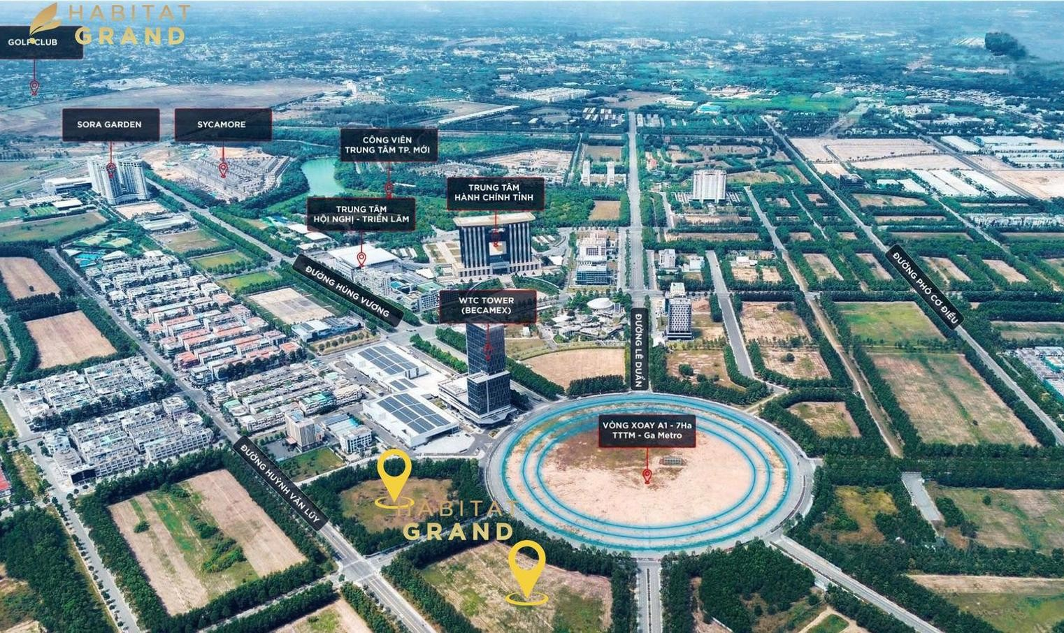 Tổng quan dự án Habitat Grand Bình Dương